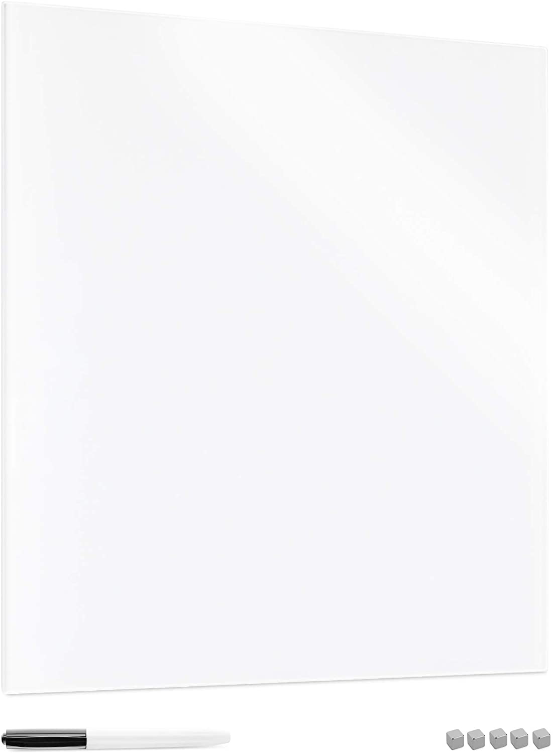 Navaris Μαγνητικός Γυάλινος Πίνακας - 48 x 48 cm - White - 53112.162