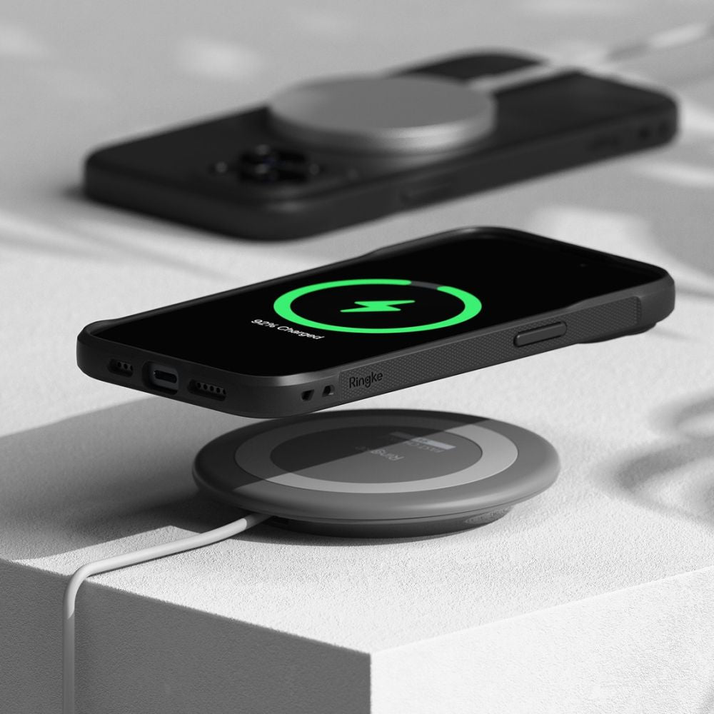 Ringke iPhone 15 Onyx Durable TPU Case Θήκη Σιλικόνης - Black