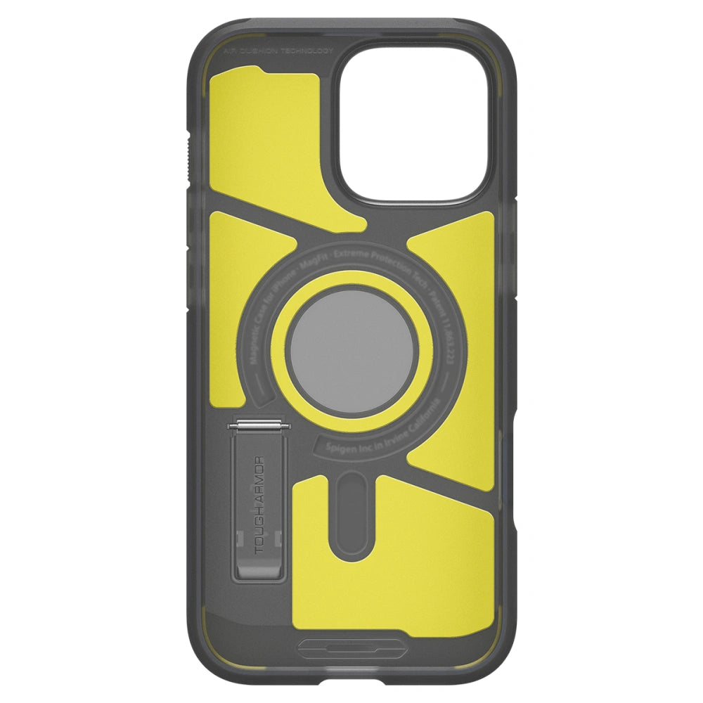 Spigen iPhone 16 Pro Max Tough Armor T Mag - Σκληρή Θήκη με MagSafe - Frost Black