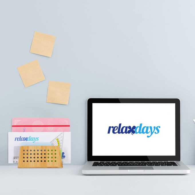 Relaxdays Θήκη Αποθήκευσης και Οργάνωσης Εγγράφων από Bamboo - Natural - 4052025242190
