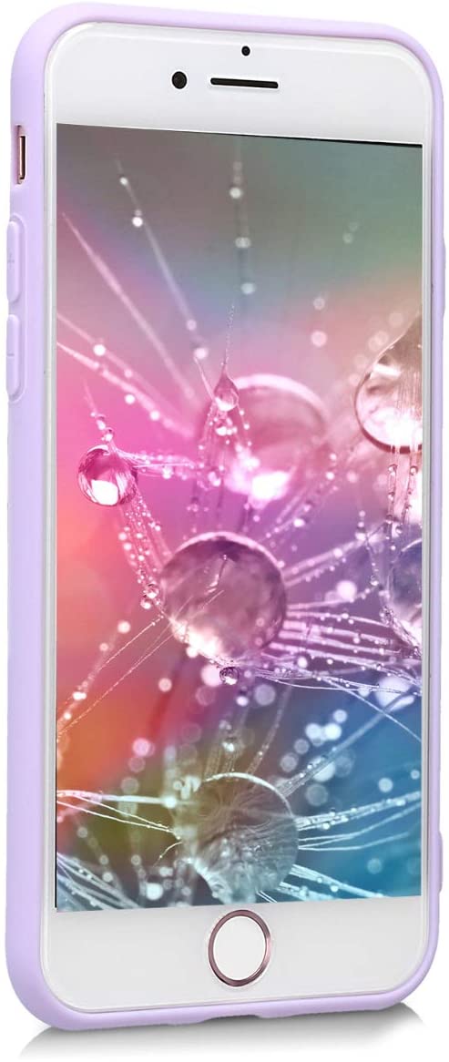 KW iPhone SE 2022 / SE 2020 / 7 / 8 Θήκη Σιλικόνης TPU - Lavender - 39458.108