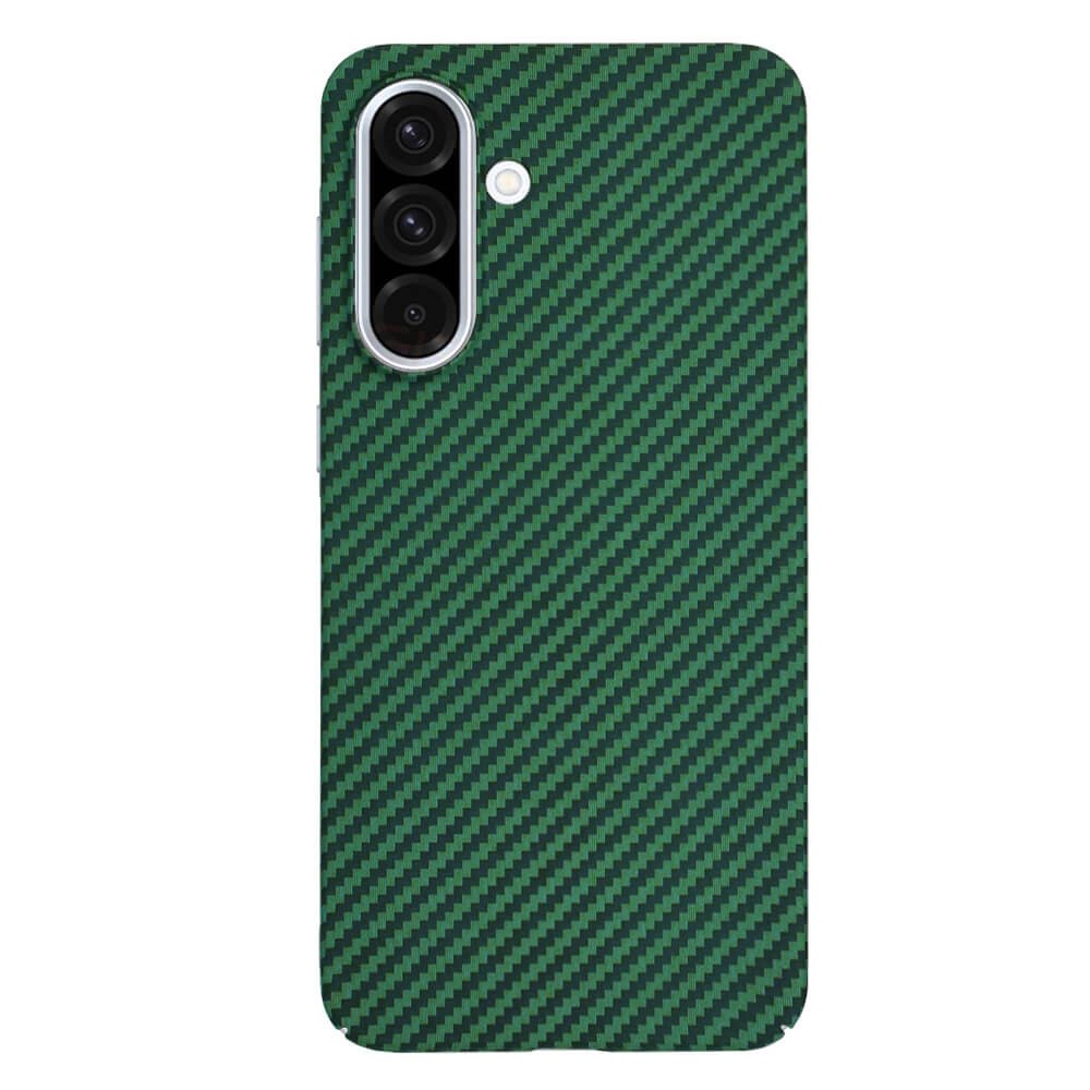 Techsuit Samsung Galaxy A36 5G Σκληρή Θήκη Carbonite FiberShell - Green
