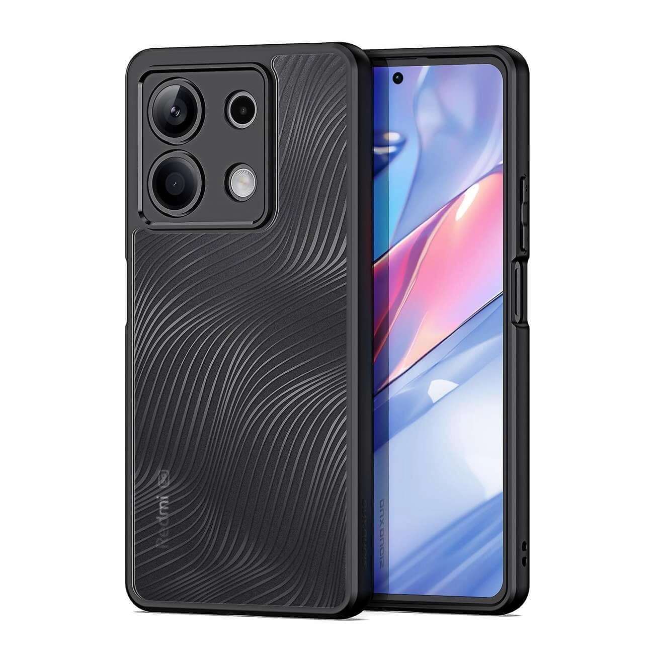 Dux Ducis Xiaomi Redmi Note 13 5G Aimo Series Σκληρή Θήκη με Πλαίσιο Σιλικόνης - Black