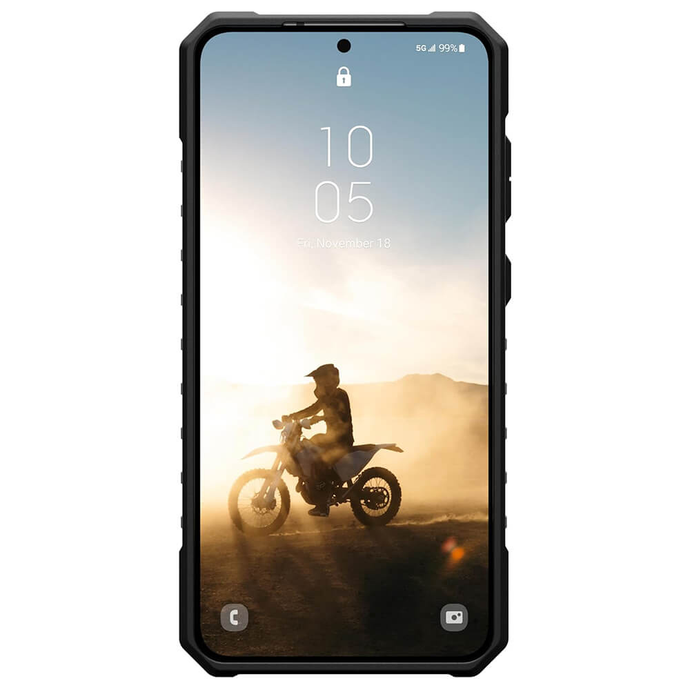 UAG Samsung Galaxy S25 Plus Pathfinder Clear MagSafe Σκληρή Θήκη με MagSafe - Ash