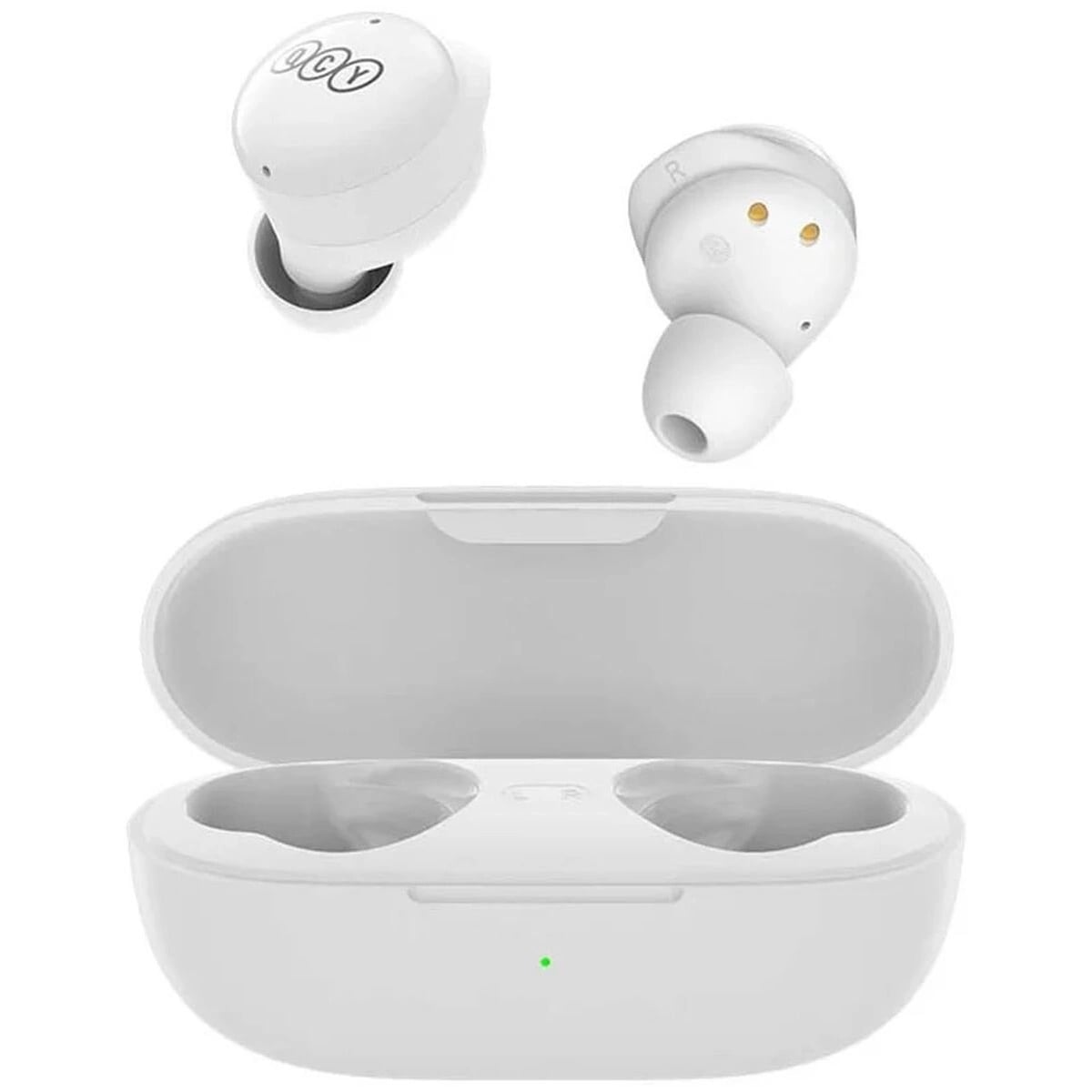 QCY T17 TWS Bluetooth 5.1 - Ασύρματα ακουστικά για Κλήσεις / Μουσική - White