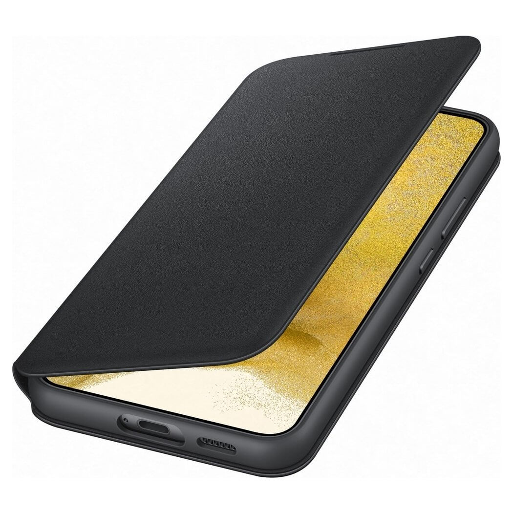 Samsung LED View Cover Samsung Galaxy S22 Plus Θήκη Βιβλίο - Black - EF-NS906PBEGEE