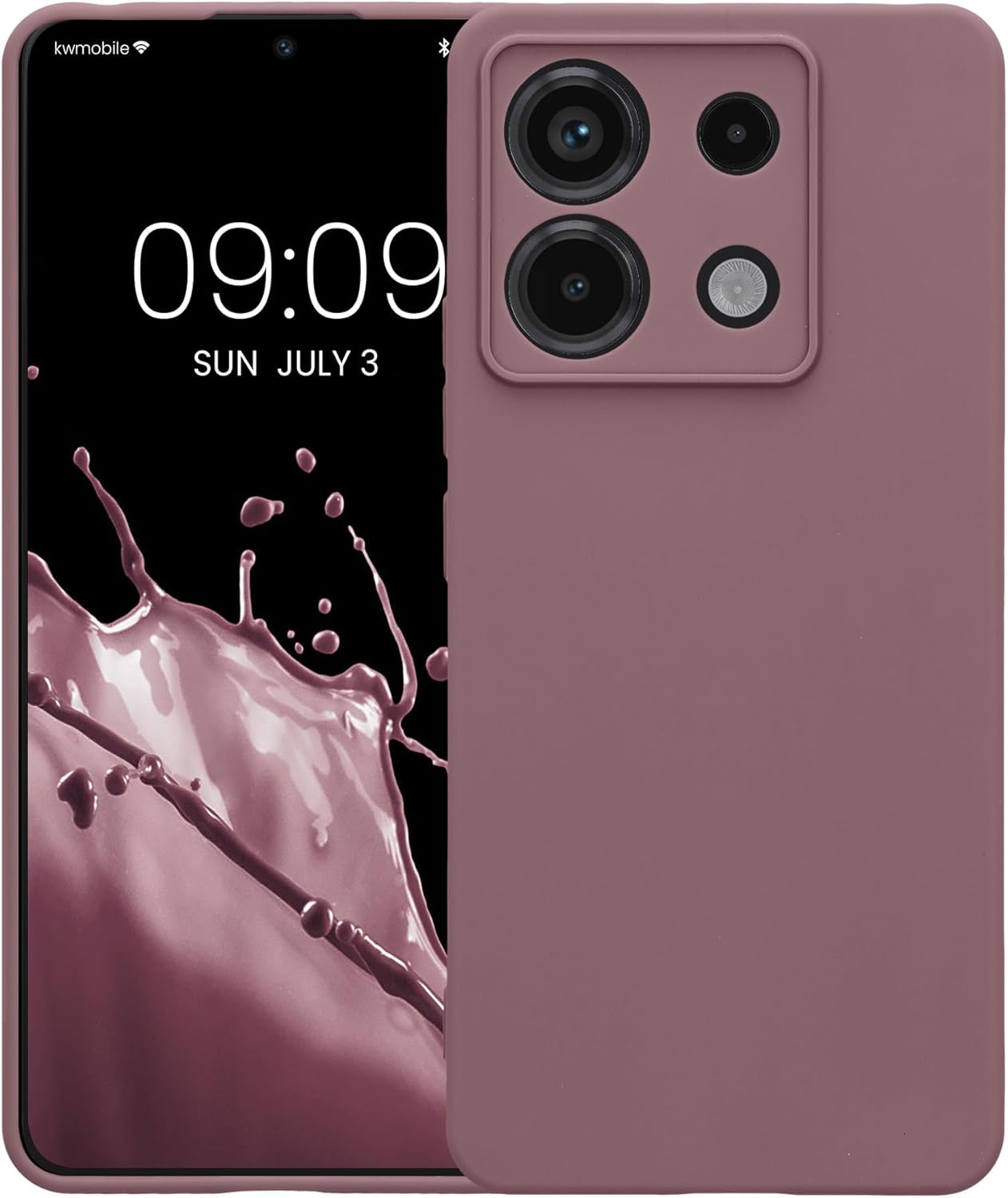 KW Xiaomi Redmi Note 13 Pro 5G / Poco X6 5G Θήκη Σιλικόνης TPU - Grape