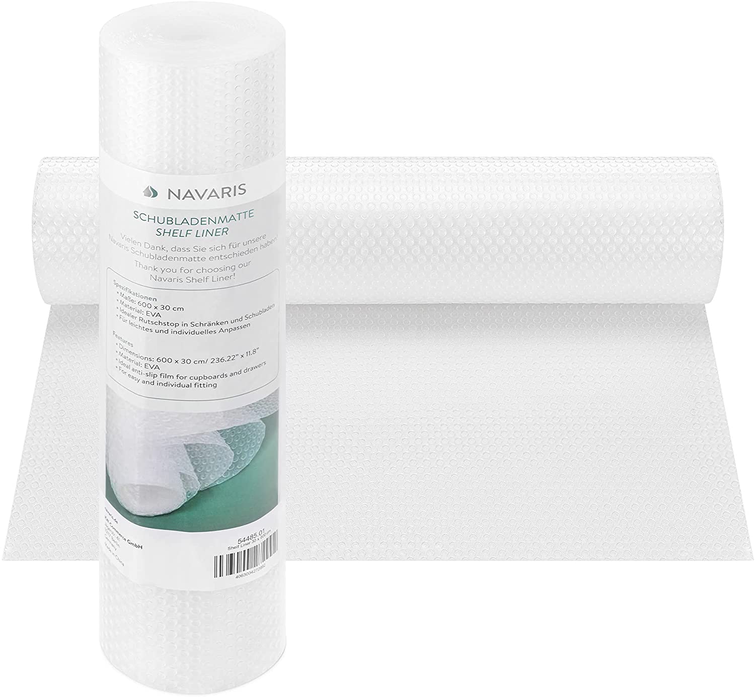 Navaris Προστατευτική Μεμβράνη για Συρτάρια και Ντουλάπια Κουζίνας - Clear - 54485.01