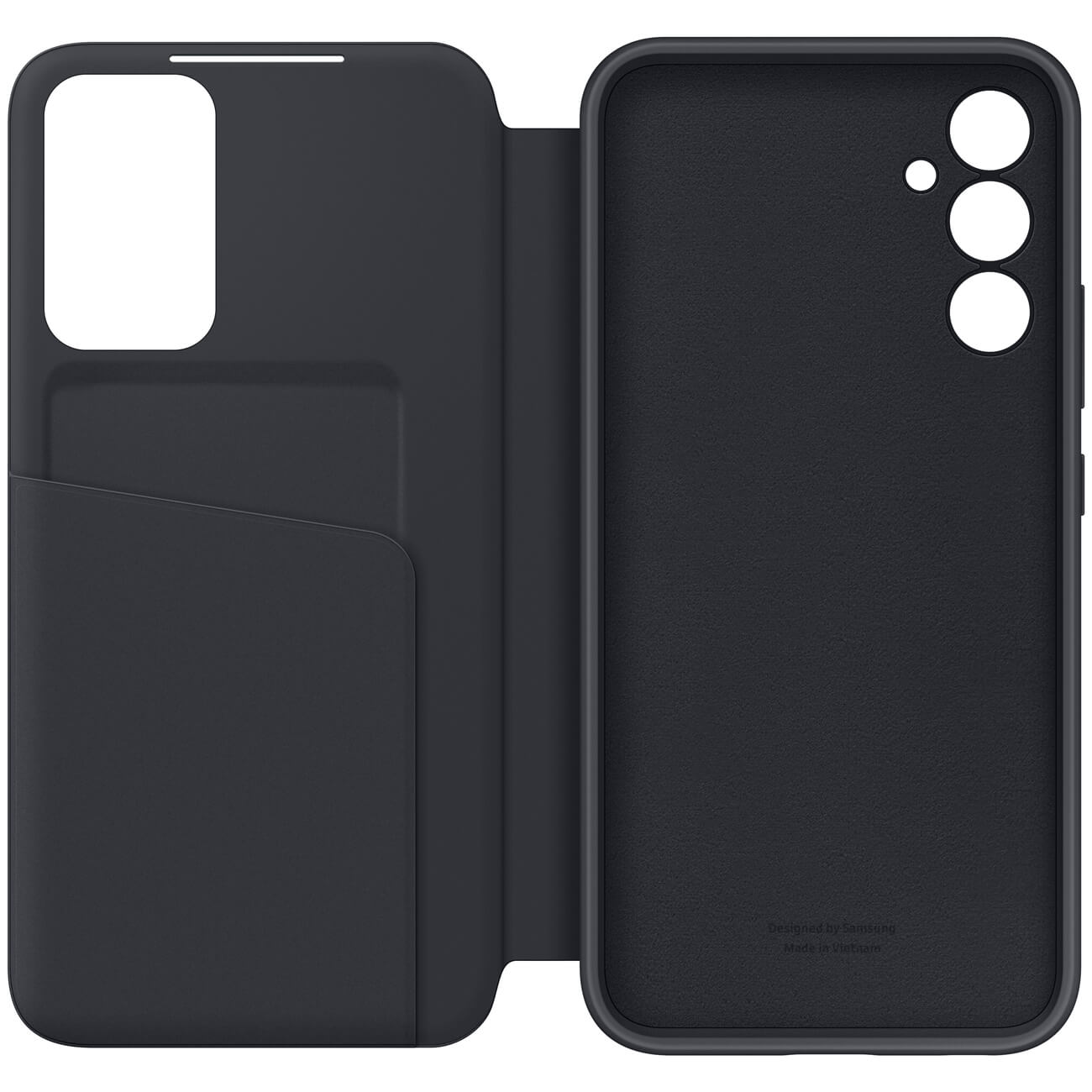 Samsung Smart View Cover Samsung Galaxy A34 5G Θήκη Πορτοφόλι - Black - EF-ZA346CBEGWW