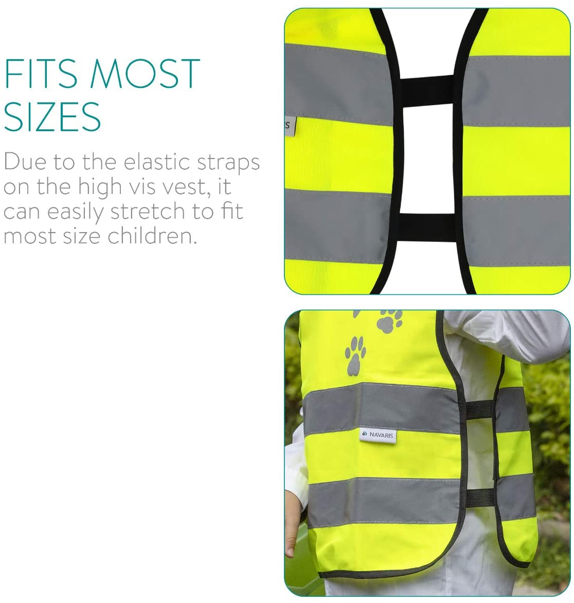Navaris Αντανακλαστικό Σετ Υψηλής Ορατότητας για Παιδιά - 51247.01