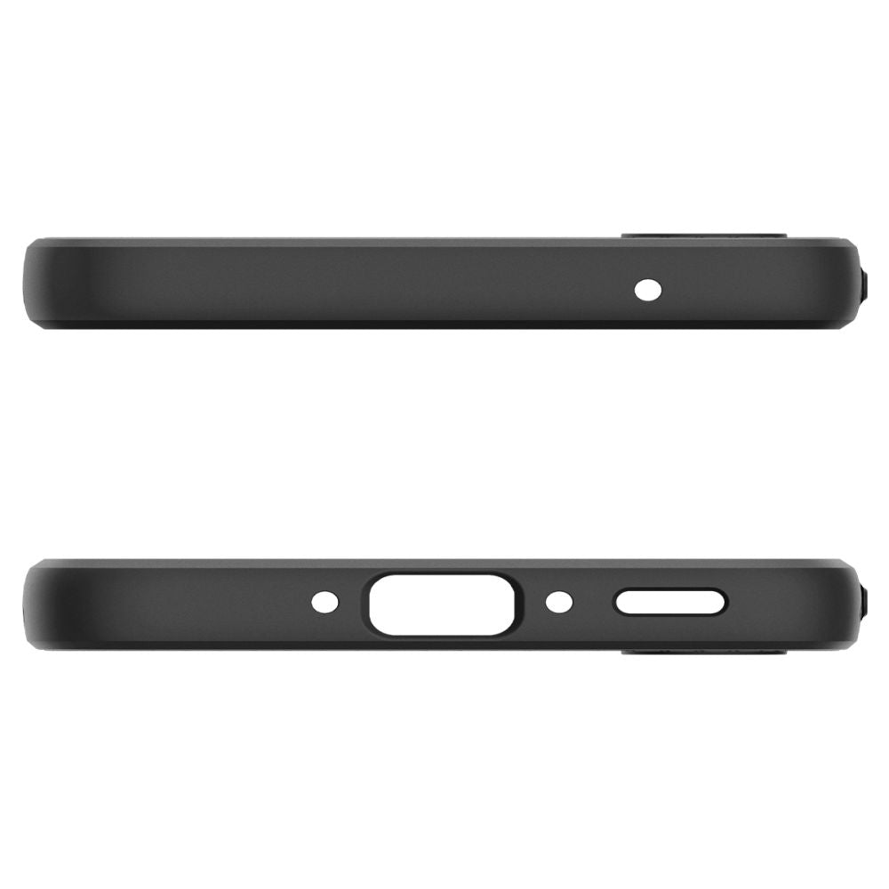 Spigen Samsung Galaxy A35 5G Liquid Air Θήκη Σιλικόνης - Matte Black