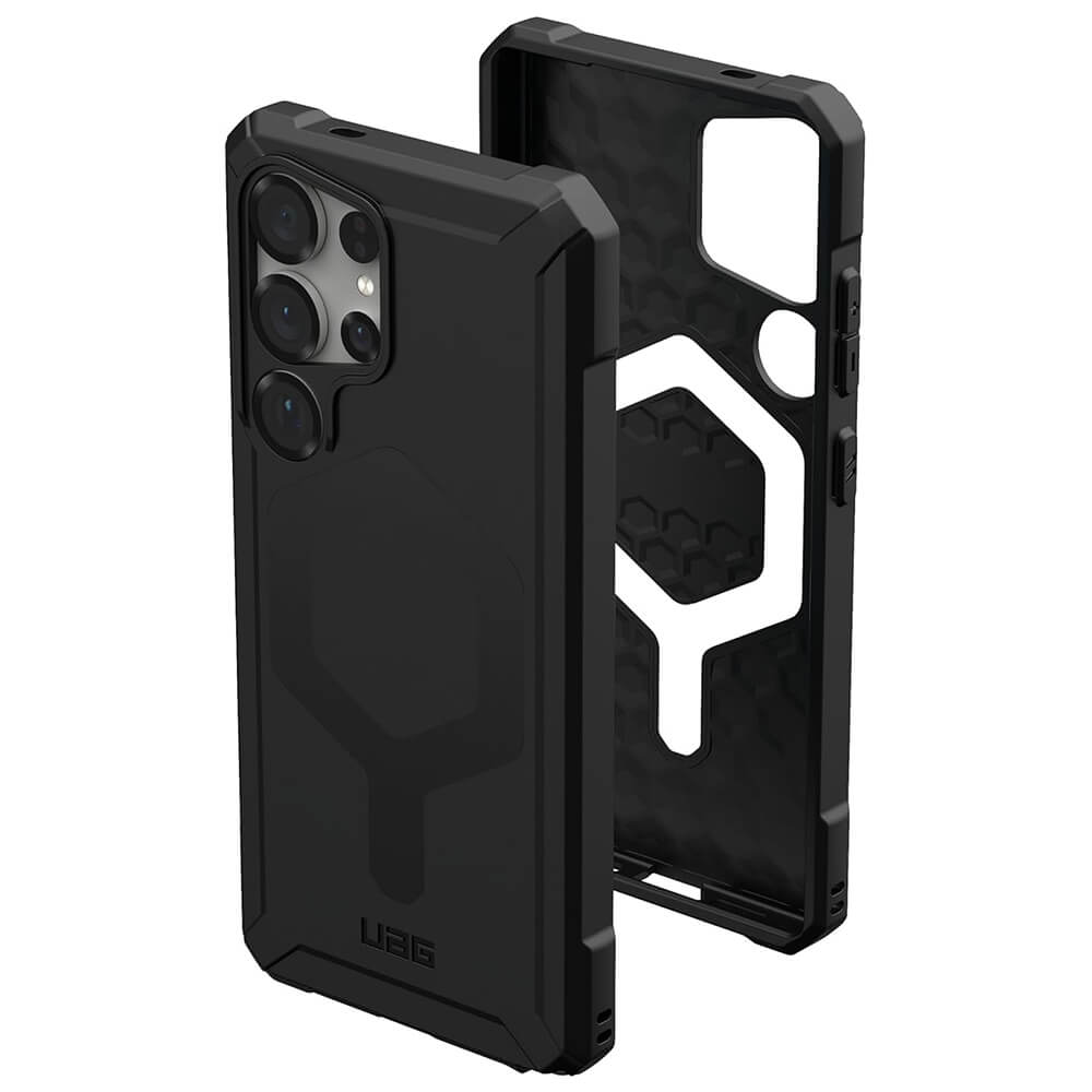 UAG Samsung Galaxy S25 Ultra Essential Armor MagSafe Θήκη Σιλικόνης TPU με MagSafe - Black