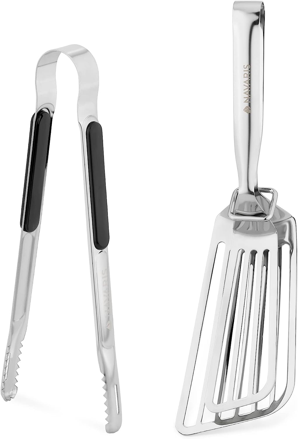 Navaris Σετ Αξεσουάρ Μπάρμπεκιου - Stainless Steel - Silver - 60458.01