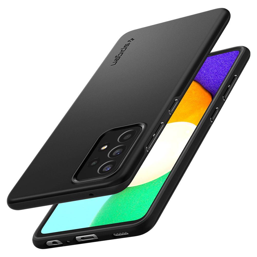 Spigen Samsung Galaxy A52 / A52 5G / A52s 5G Thin Fit Σκληρή Θήκη - Black