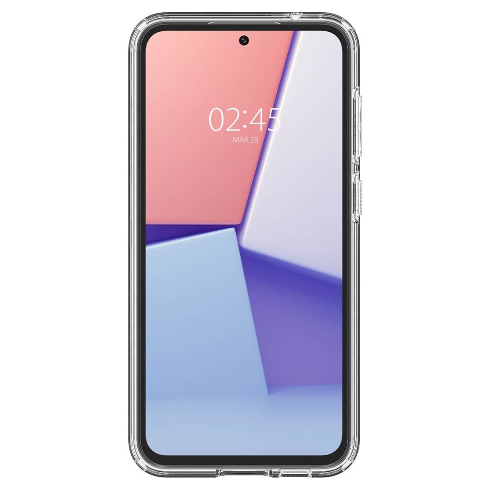 Spigen Samsung Galaxy S23 FE Ultra Hybrid Σκληρή Θήκη με Πλαίσιο Σιλικόνης - Crystal Clear
