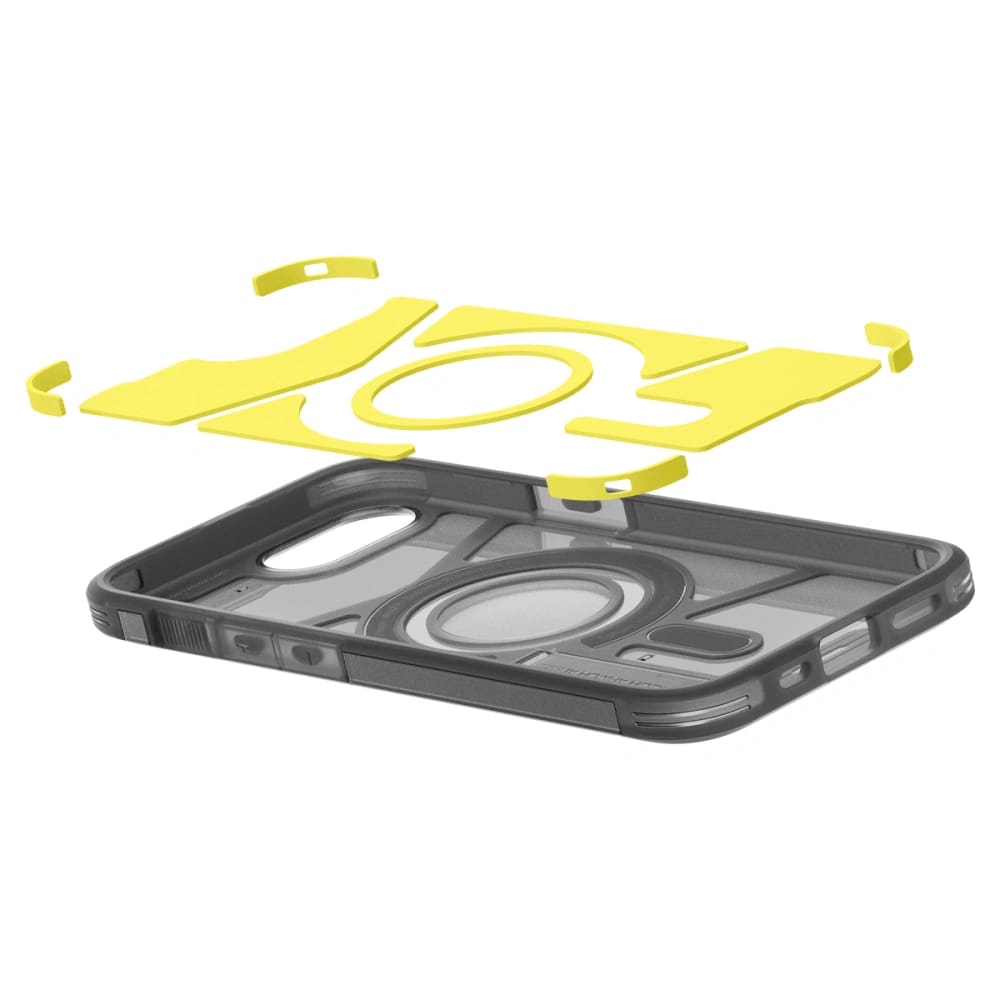 Spigen iPhone 16e Tough Armor AI Mag Σκληρή Θήκη με MagSafe - Frost Black