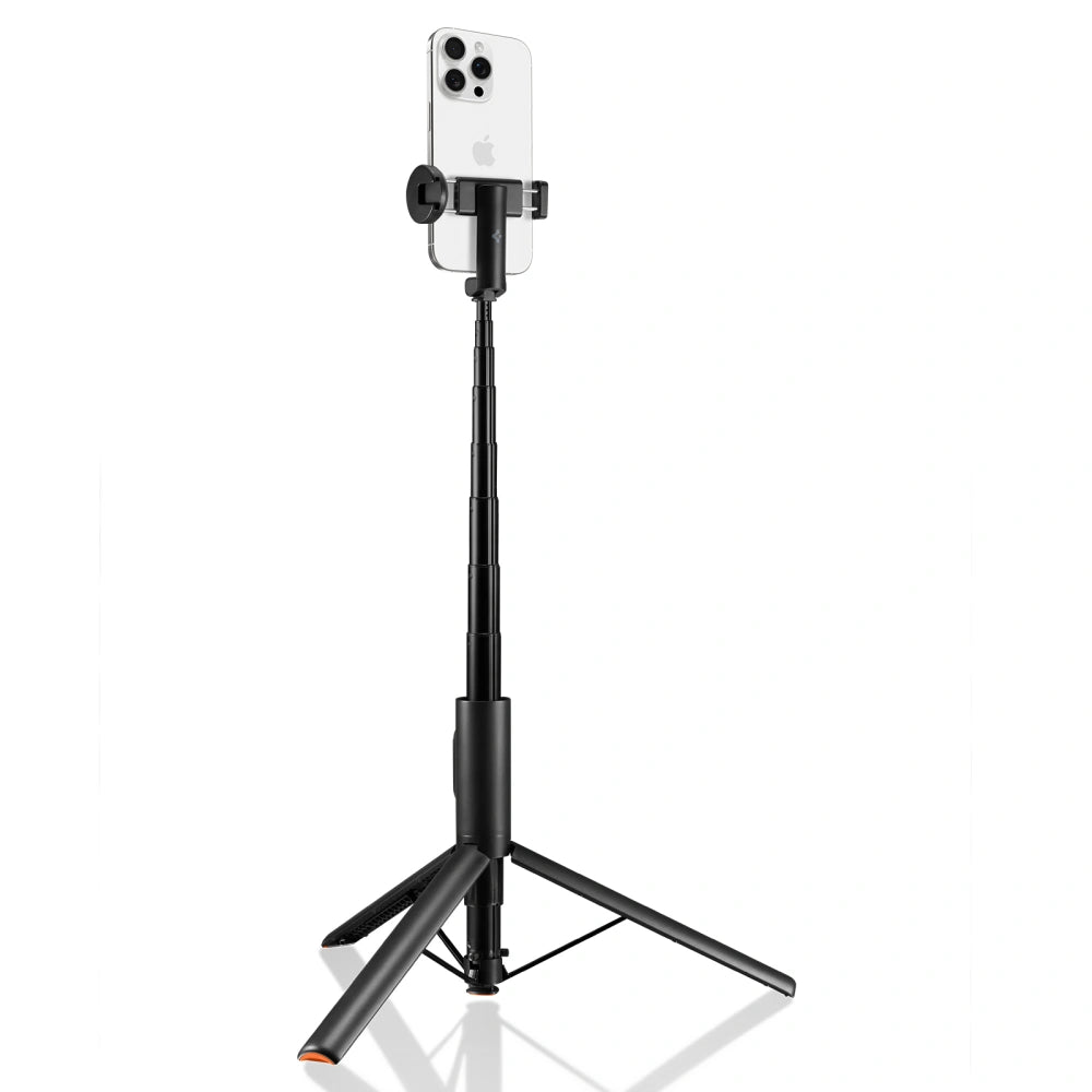 Spigen S541W Selfie Stick Τρίποδο με Bluetooth Τηλεχειριστήριο - Black