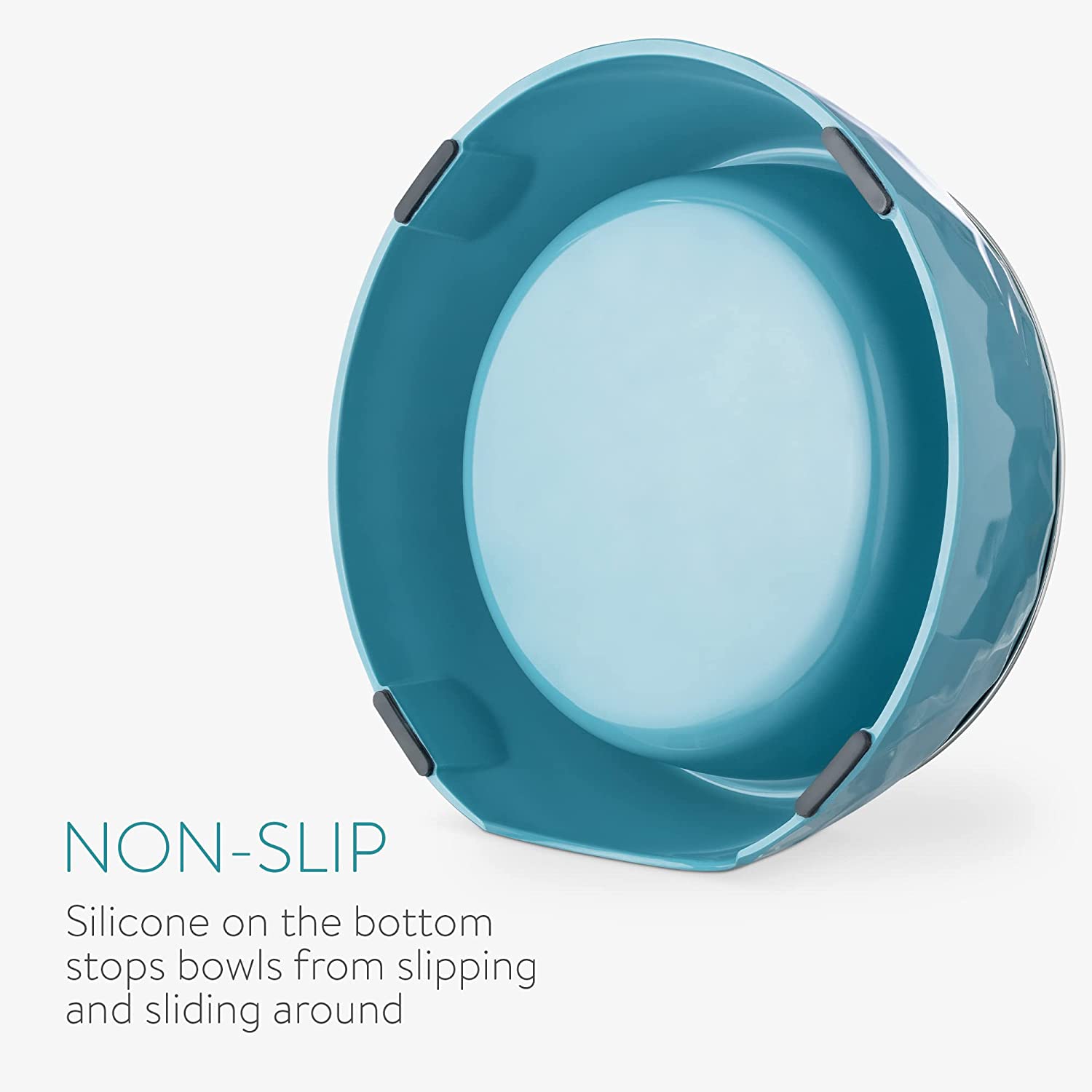 Navaris Σετ με 2 Μπολ για Κατοικίδια - Blue - 55862.1.04