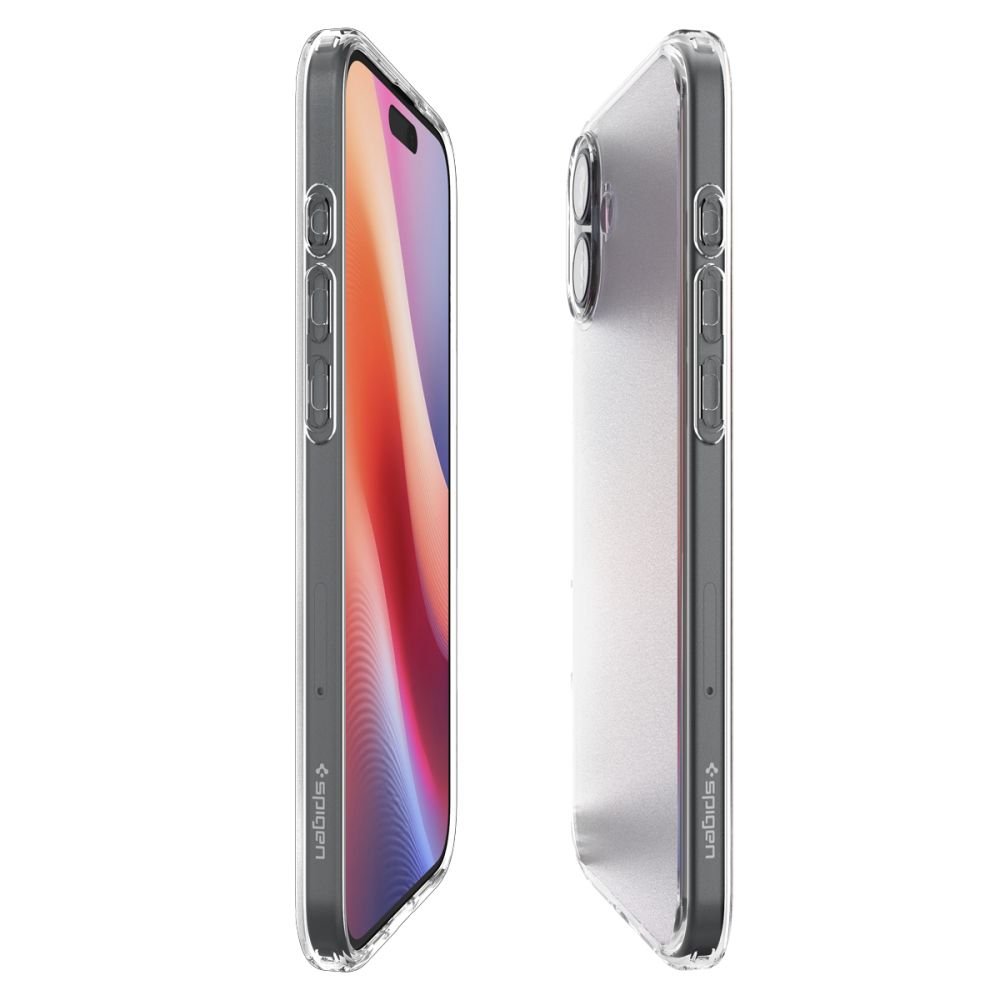 Spigen iPhone 16 Ultra Hybrid Σκληρή Θήκη με Πλαίσιο Σιλικόνης - Frost Clear