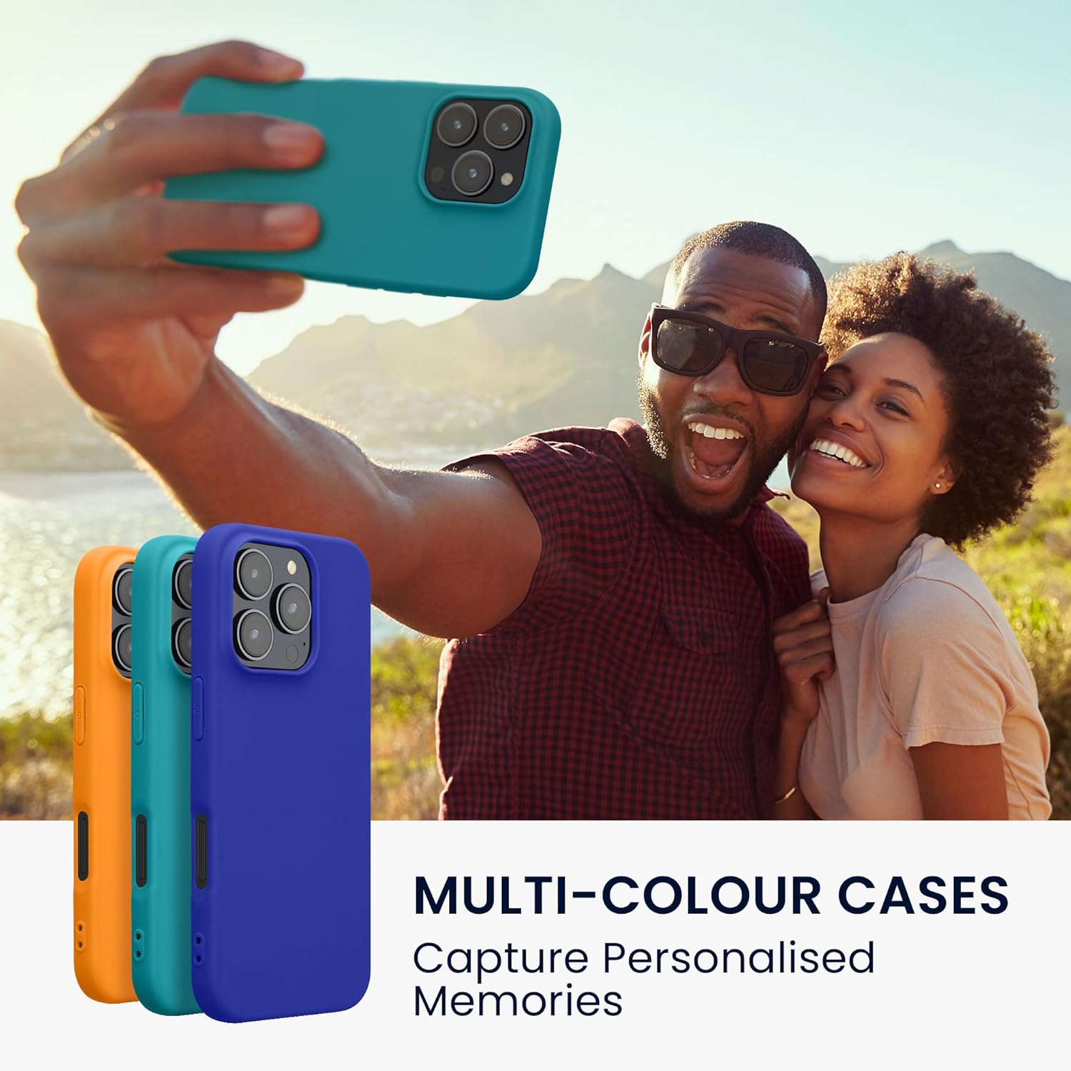 KW iPhone 16 Pro Max Λεπτή Θήκη Σιλικόνης TPU - Matte Petrol