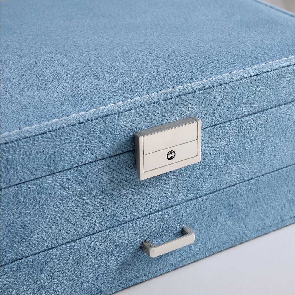 Songmics Κουτί Αποθήκευσης Κοσμημάτων - Light Blue - JBC156Q01