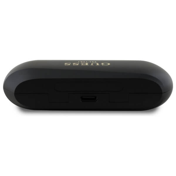 Guess Elongated Metalic Printed - Bluetooth 5.3 - Ασύρματα ακουστικά για Κλήσεις / Μουσική - Black