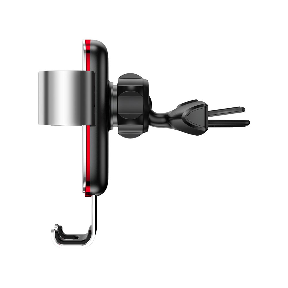 Baseus Metal Age Gravity Car Mount for CD Slot - Universal Βάση Αυτοκινήτου για την Υποδοχή του CD Player - Silver - SUYL-J0S