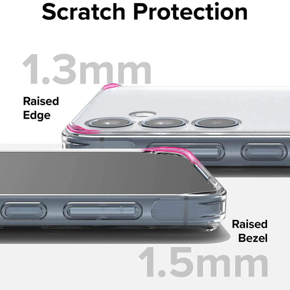 Ringke Samsung Galaxy A55 5G - Fusion - Σκληρή Θήκη με Πλαίσιο Σιλικόνης - Matte Clear