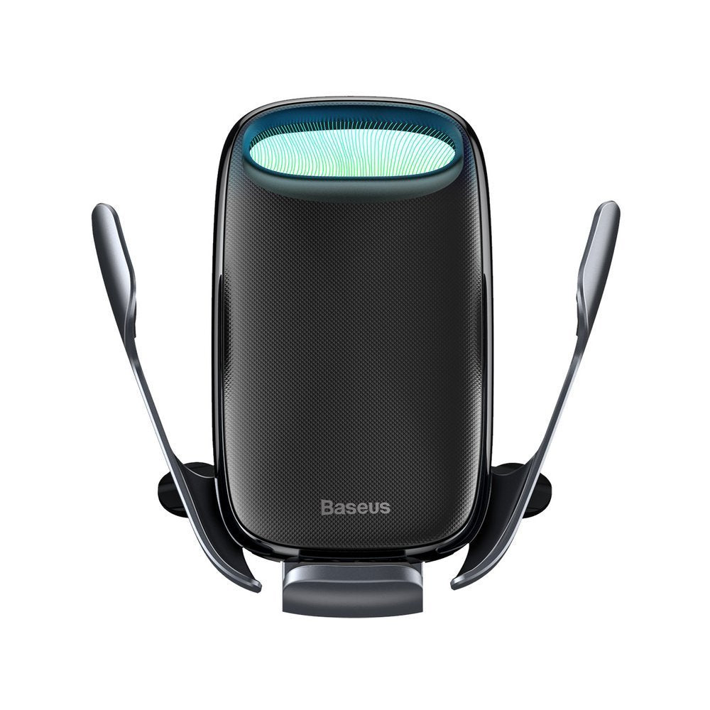 Baseus Milky Way Electric Bracket Universal Βάση Αυτοκινήτου Αεραγωγού με Ασύρματη Φόρτιση Qi Charge - Black - WXHW02-01
