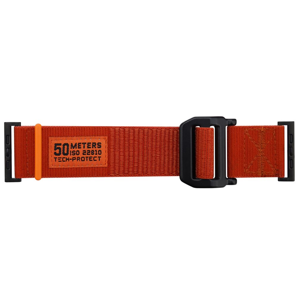 Tech-Protect Λουράκι Apple Watch 4/5/6/7/8/9/10/11 - SE (1/2/3) - ULTRA (1/2/3) - 44/45/46/49mm Scout - Orange