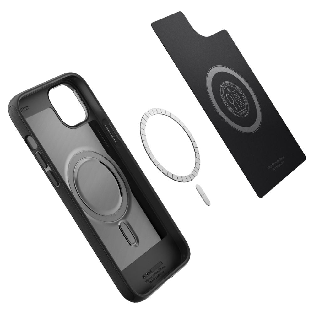 Spigen iPhone 14 Plus / iPhone 15 Plus Mag Armor Σκληρή Θήκη Aramid Fiber με MagSafe - Matte Black