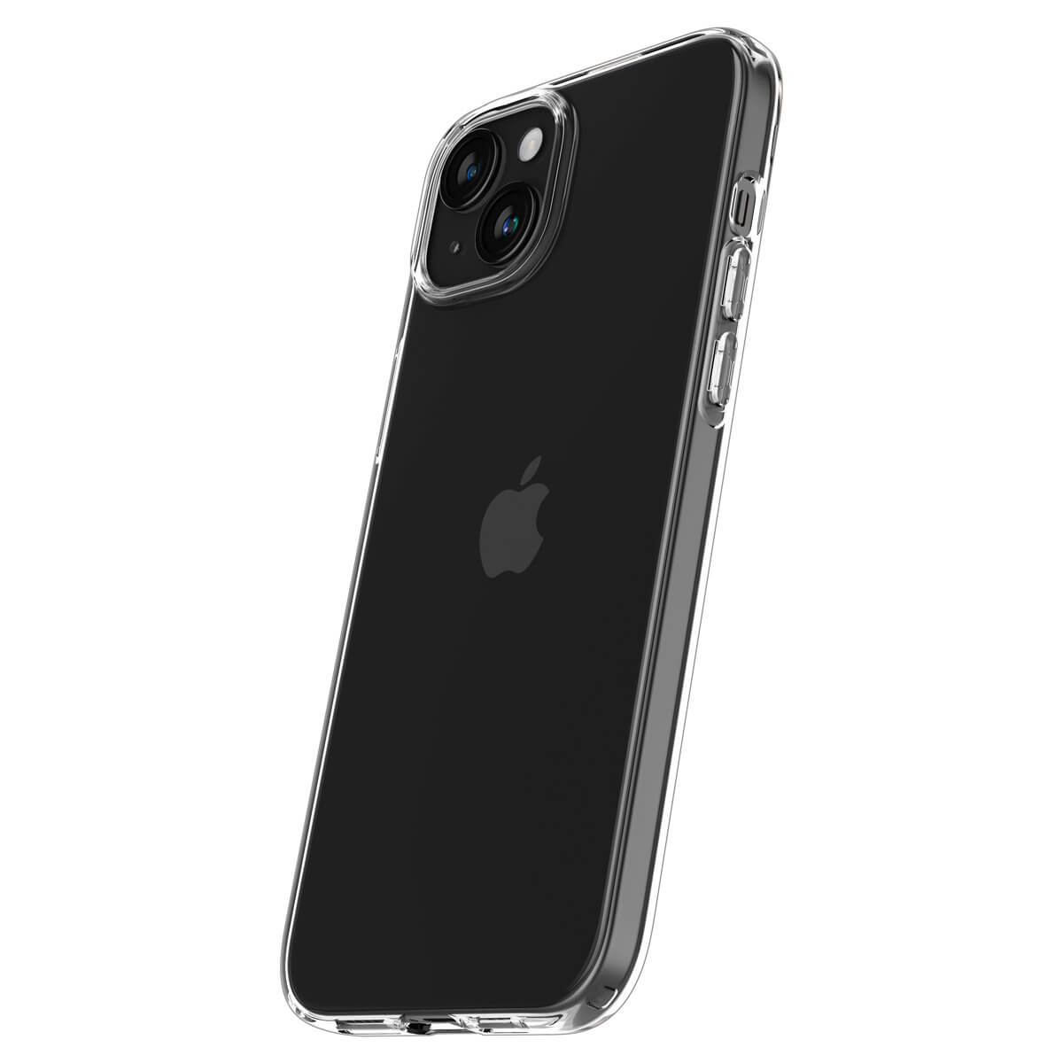 Spigen iPhone 15 Crystal Flex Θήκη Σιλικόνης - Crystal Clear
