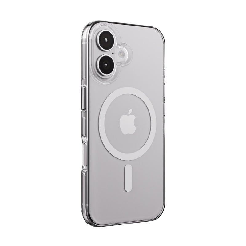 Crong iPhone 16 Clear Mag Pro - Σκληρή Θήκη με MagSafe - Clear