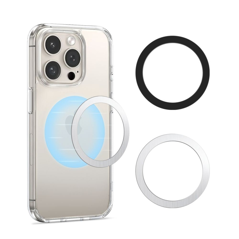 Tech-Protect MMP-110 Magnetic Δακτύλιος MagSafe - 2 Τεμάχια - Silver / Black