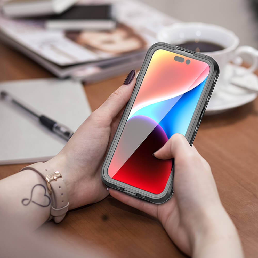 ShellBox iPhone 15 Pro Max - Αδιάβροχη Θήκη IP68 - Black