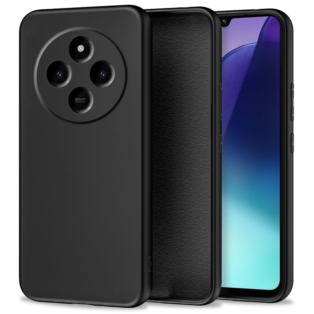 Tech-Protect Xiaomi Redmi 14C / Poco C75 Icon Θήκη Σιλικόνης TPU - Black
