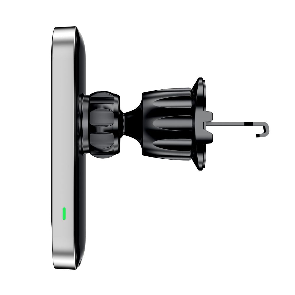 Tech-Protect MM15W-V9 Μαγνητική Βάση για το Ταμπλό και τον Αεραγωγό του Αυτοκινήτου με Ασύρματη Φόρτιση MagSafe 15W - Black