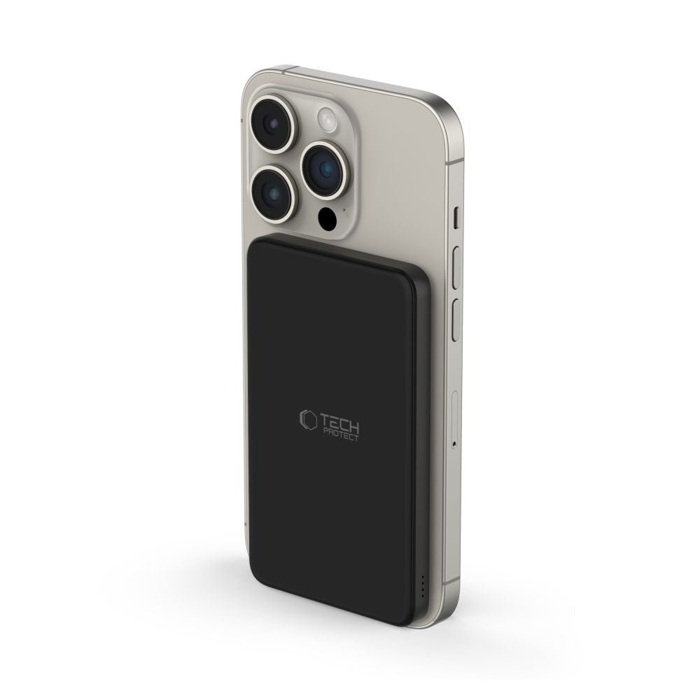 Tech - Protect Lifemag MagSafe PowerBank Μαγνητικό PowerBank Κινητού 5000 mAh - Black