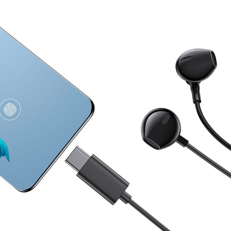 Joyroom JR - EC03 Handsfree Ακουστικά με Ενσωματωμένο Μικρόφωνο - Silver