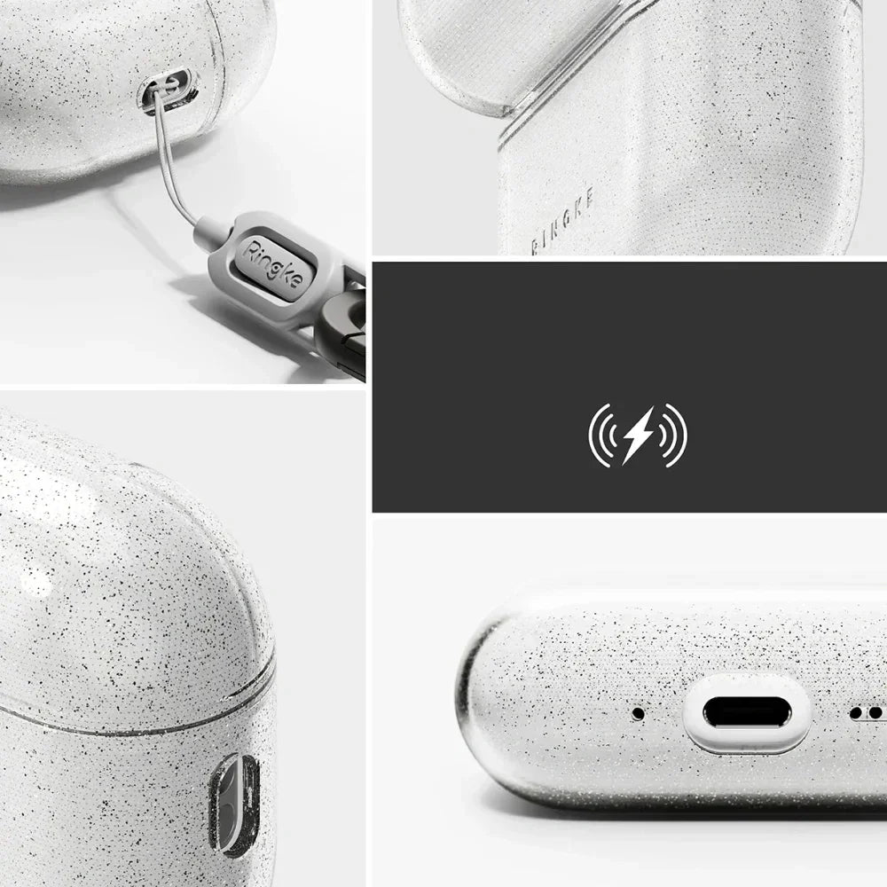 Ringke AirPods Pro 3 - Θήκη Σιλικόνης - Air - Glitter Clear