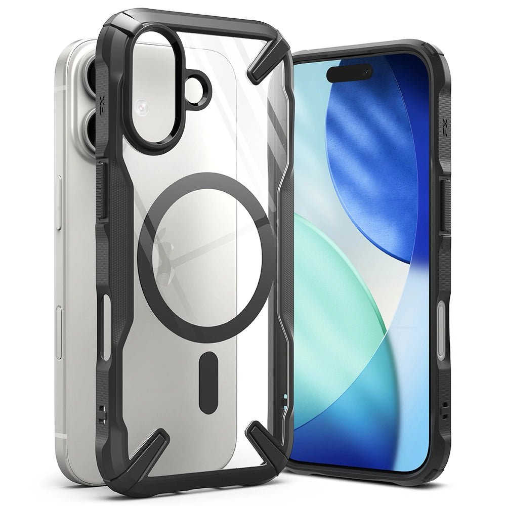 Ringke iPhone 17 - Fusion X Magnetic MagSafe - Σκληρή Θήκη με Πλαίσιο Σιλικόνης και MagSafe - Black
