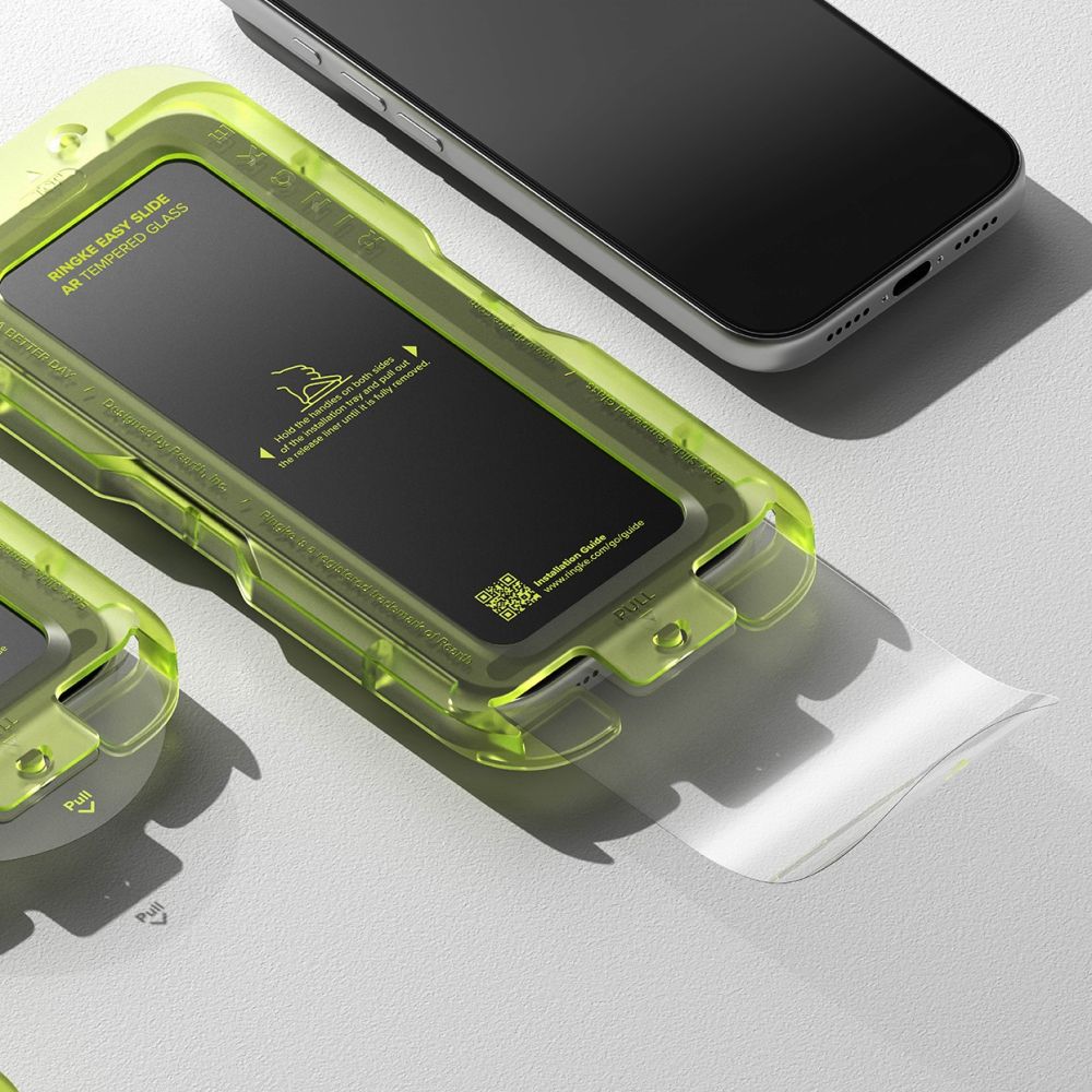 Ringke iPhone 17 Pro - Αντιχαρακτικό Γυαλί Οθόνης Aντιανακλαστική Eπίστρωση - Easy Slide Anti - Reflective - Black