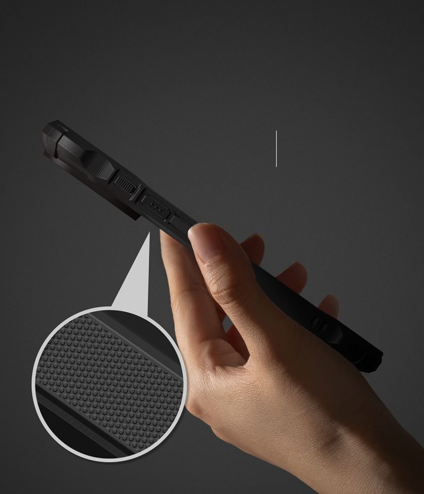 Ringke iPhone 18 Pro / iPhone 17 Pro - Σκληρή Θήκη με Πλαίσιο Σιλικόνης MagSafe - Fusion X Magnetic - Black