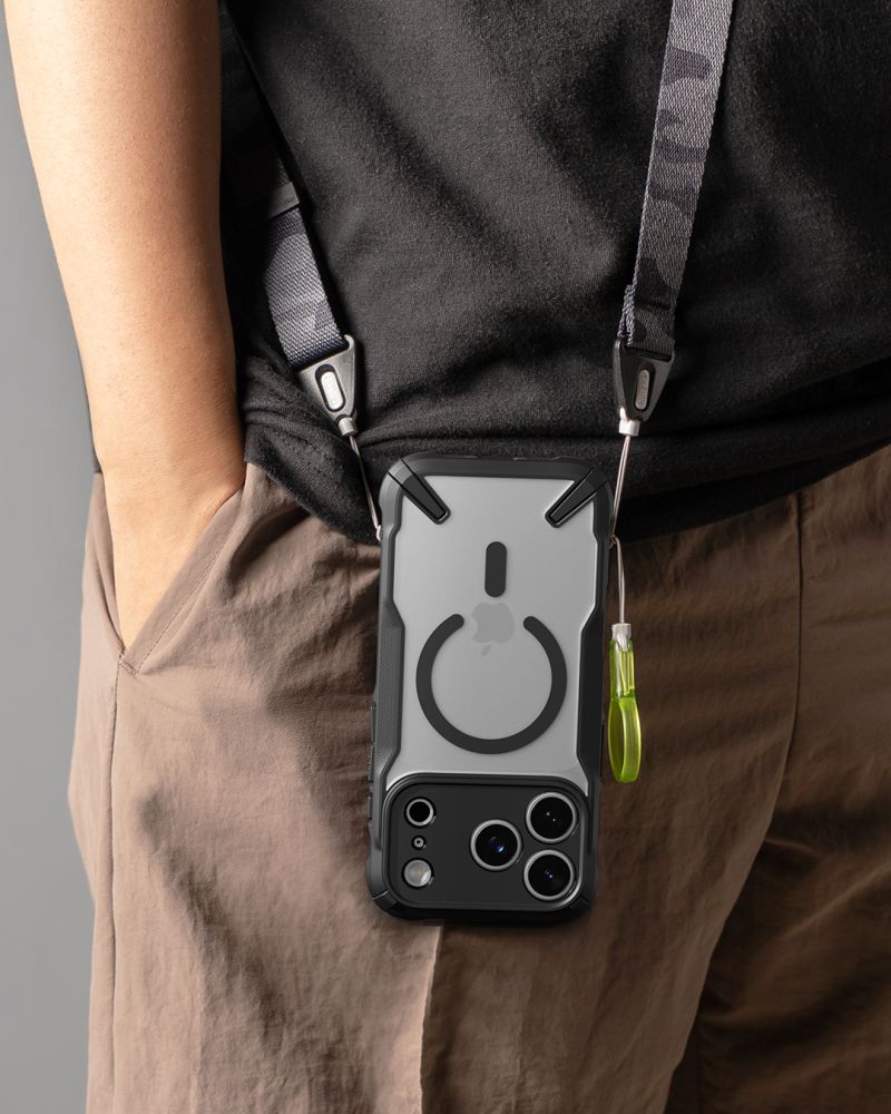 Ringke iPhone 18 Pro / iPhone 17 Pro - Σκληρή Θήκη με Πλαίσιο Σιλικόνης MagSafe - Fusion X Magnetic - Black