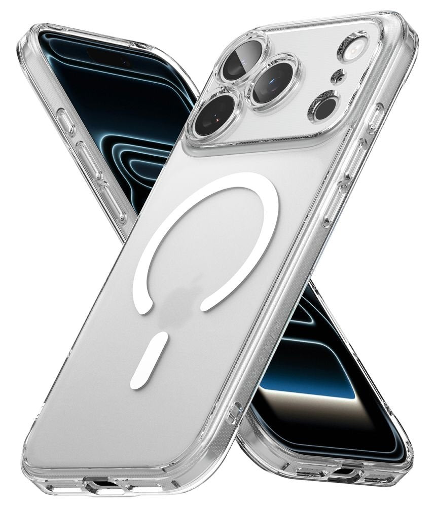 Ringke iPhone 18 Pro Max / iPhone 17 Pro Max - Σκληρή Θήκη με Πλαίσιο Σιλικόνης MagSafe - Fusion Magnetic - Matte Clear