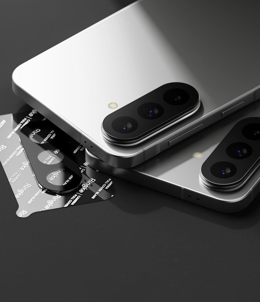Ringke Samsung Galaxy A37 5G / A57 5G - Αντιχαρακτικό Γυαλί για την Κάμερα - Camera Full Cover - 2 Τεμάχια - Black