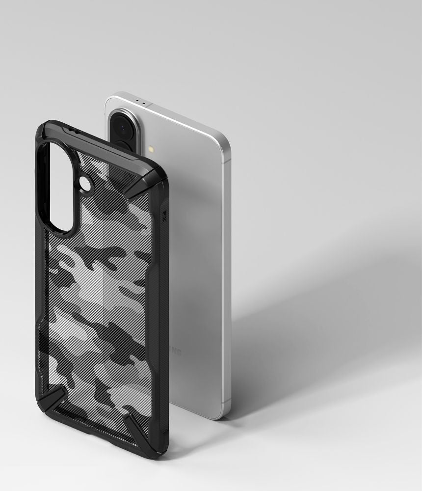 Ringke Samsung Galaxy A57 5G - Σκληρή Θήκη με Πλαίσιο Σιλικόνης - Fusion X - Camo Black