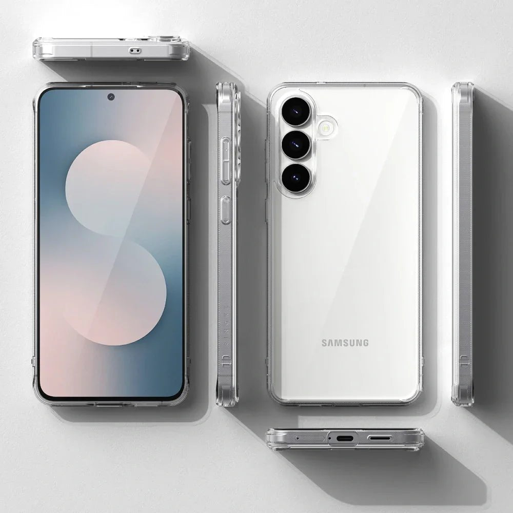 Ringke Samsung Galaxy S25 FE - Fusion - Σκληρή Θήκη με Πλαίσιο Σιλικόνης - Clear
