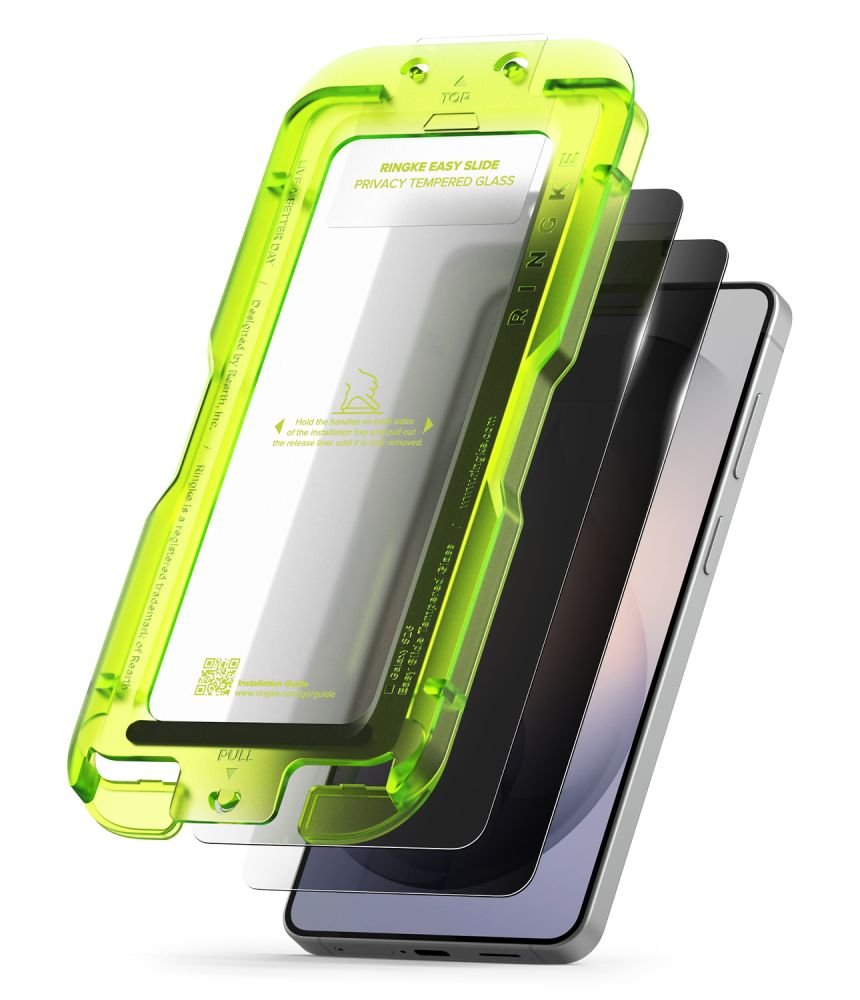 Ringke Samsung Galaxy S26 - Case Friendly Αντιχαρακτικό Γυαλί Οθόνης - Easy Slide - 2 Τεμάχια - Privacy
