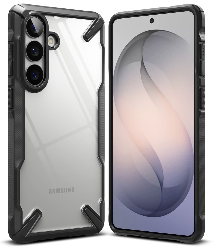 Ringke Samsung Galaxy S26 Plus - Σκληρή Θήκη με Πλαίσιο Σιλικόνης - Fusion X - Διάφανη / Black